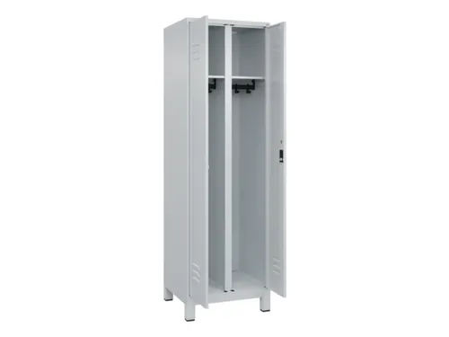 locker voor scheiding van kleding,HxBxD 1950x600x500mm,2vak