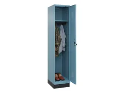 locker,HxBxD 1950x400x500mm,1vak,vak B 400mm,draaigrendel,sokkel