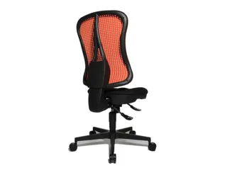 Topstar Bureaustoel HEAD POINT SY Netbekleding In Koraalrood - 4