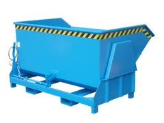 Kiepbak 1070x1950x1430mm 1 5cm³ 322kg 3000kg Ral 5012