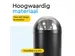BRASQ PB230+ Push Bin Prullenbak 30 Liter Zwart