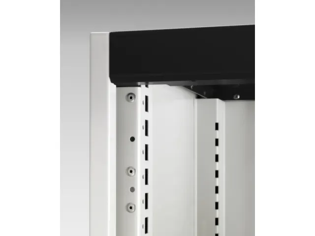 ladekast HxBxD 700x1050x650mm 2laden RAL7035 front RAL7016