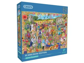 Puzzel Gibsons Scarecrow Festival 1000 stukjes - 1