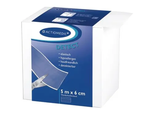 Snelverband Detecteerbaar Waterafstotend Lxb 5mx60mm Blauw