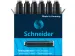 Cartouche d’encre Schneider noir boîte 6 pièces