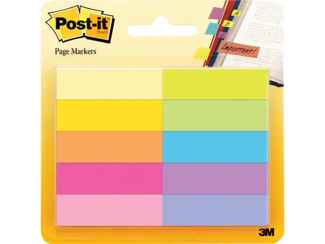 Post-It Notes Markeerstroken, 50 blaadjes, 10 blokken