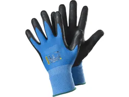 Tegera 887 precisiehandschoenen blauw maat 10 12 paar