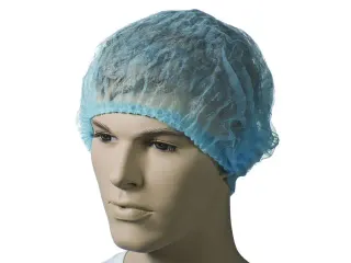 Intersafe HM00 haarnetje, blauw, per doos van 100 stuks - 1