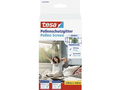 55286-00000-02 Tesa Pollen bescherming scherm 1,3x1,5m antraciet