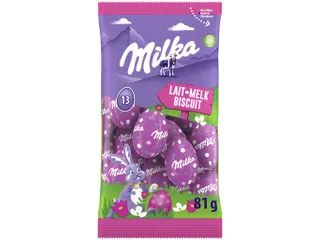 Milka paaseitjes 81g melk biscuit - 3