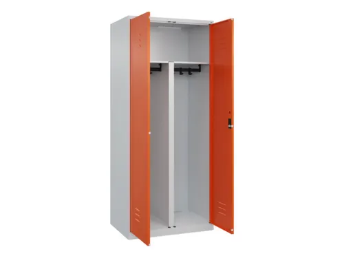PBM-locker,HxBxD 1850x800x500mm,2vak,vak B 400mm,cil.-slot