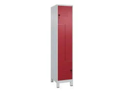 Z-garderobekast,HxBxD 1950x400x500mm,vak B 200/400mm,draaigrendel