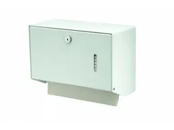 Handdoek Dispenser RVS Wit Klein C-vouw Z-vouw