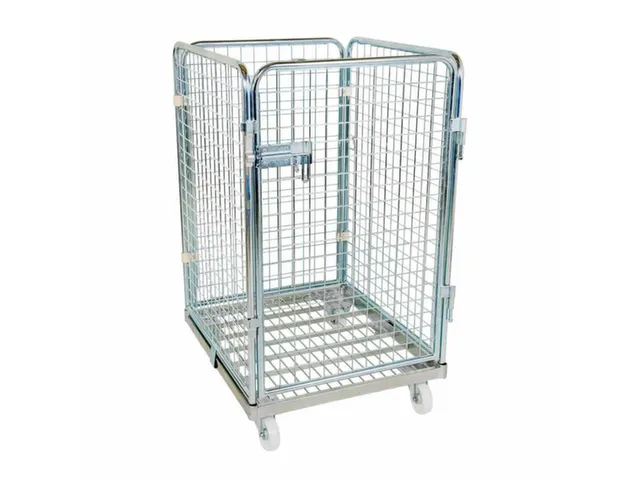 rolcontainer,draagverm. 500kg,HxLxB 1210x815x724mm,nuttige H 1020mm