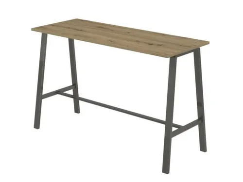 statafel,HxBxD 1042x1750x680mm,4voeten mat met poedercoating