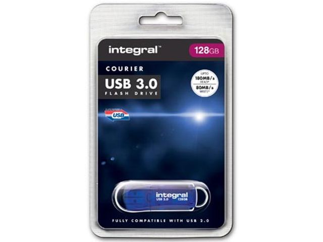 Integral Courier Usb-Stick 3.0, 128Gb | USB-StickShop.nl