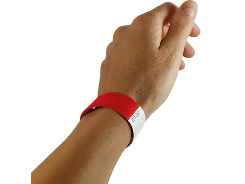 Polsband Combicraft Tyvek rood 100 stuks