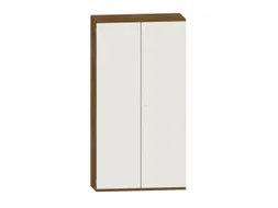 kantoorkast,HxBxD 1920x1000x430mm,decor romp noten,decor front wit