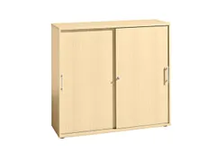 schuifdeurkast,HxBxD 1100x1200x400mm,2xhouten vloer,golfgreep