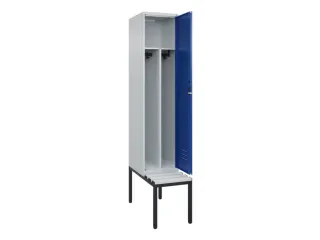 locker voor scheiding van kleding,HxBxD 2120x400x815mm,1vak - 2