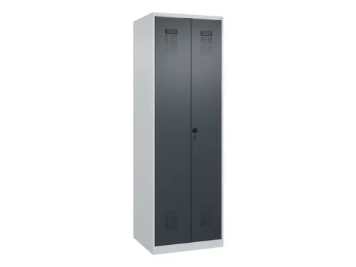 PBM-locker,HxBxD 1850x600x500mm,2vak,vak B 300mm,draaigrendel