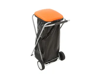 Afvalzakhouder Move & Up Oranje 120 Liter zakken Verrijdbaar - 4