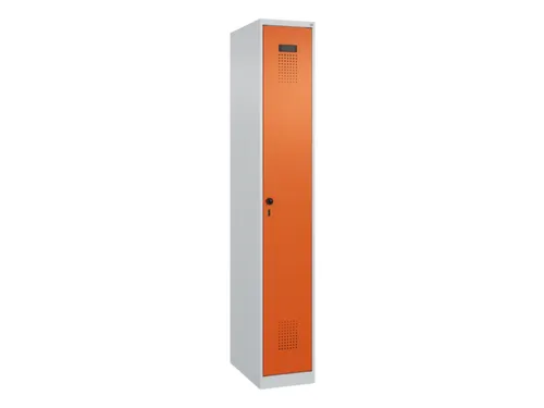 locker voor scheiding van kleding,HxBxD 1850x300x500mm,1vak