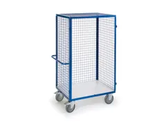 stellingwagen,draagverm. 600kg,laadvl. LxB 980x700mm,houtplaat