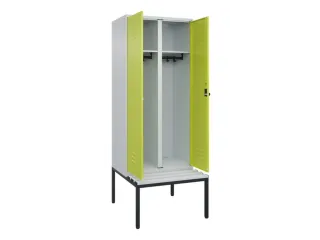 locker voor scheiding van kleding,HxBxD 2120x800x815mm,2vak - 2
