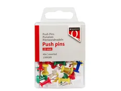 Push pins quantore 40 stuks assorti