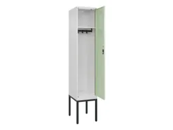 locker,HxBxD 2120x400x500mm,1vak,vak B 400mm,cil.-slot,voetonderstel