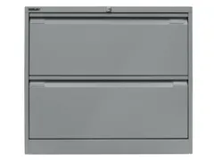 hangmappenkast HxBxD 711x800x622mm 2hangmappenframes zilver