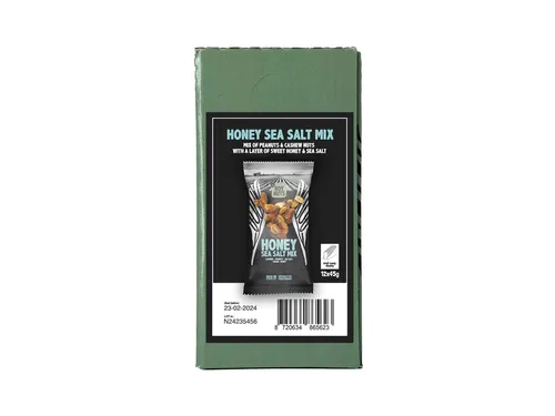 Noten NoyNuts honey sea salt mix zak 45 gram