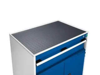 oplegelement kast,m. afrolrand aan 4zijden,HxBxD 15x800x525mm - 1