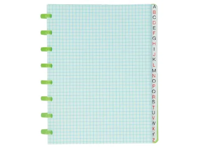 repertorium, ft A5, transparant, geruit 5mm