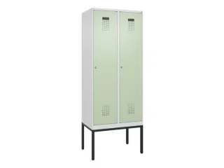 locker voor scheiding van kleding,HxBxD 2120x800x500mm,2vak - 2