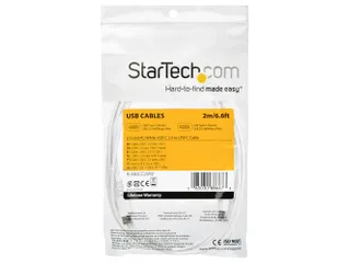 USB-C kabel 2 Meter Wit - 1