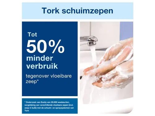Handzeep Tork S4 extra mild geurvrij allergievriendelijk 1000ml 520701