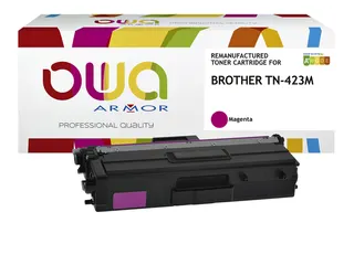 Toner OWA alternatief tbv Brother TN-423M rood - 1
