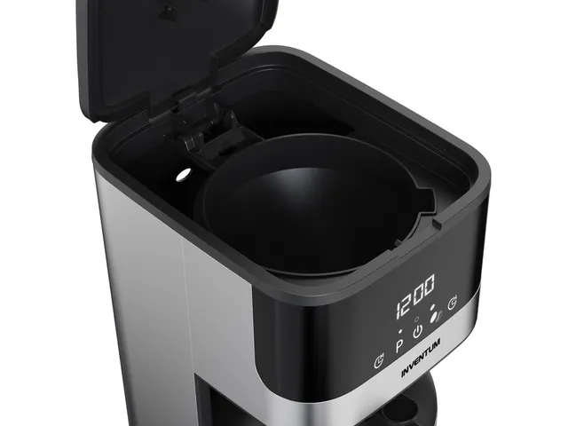 Cafetière Inventum 1,2L noir et inox