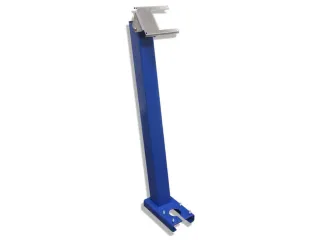 statief,v. platform-weegschaal,H 540mm,RVS poedercoat. - 3