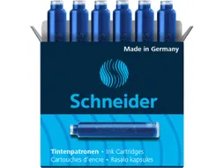 Inktpatroon Schneider Blauw 6 stuks
