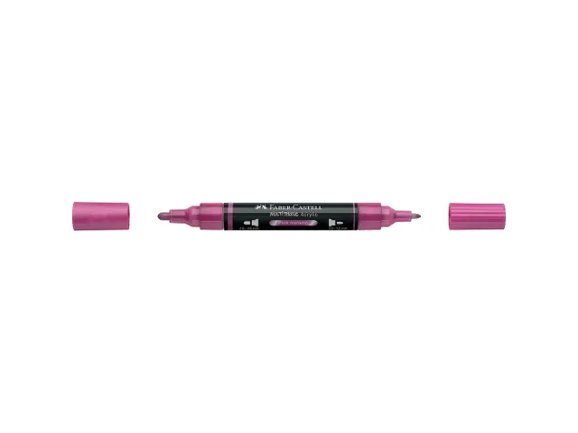 Acrylmarker Faber-Castell Multimark 290 pink metallic