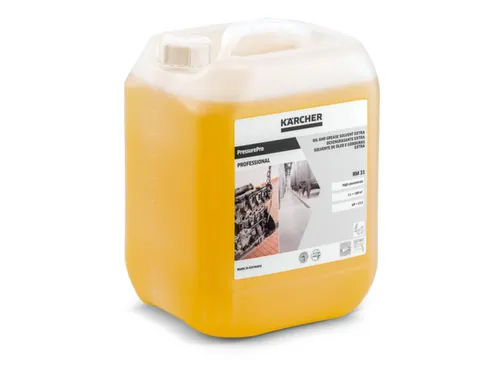 Olie- en vetverwijderaar,v. hogedrukreiniger,10l jerrycan,pH-waarde 13