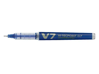Rollerpen Pilot Hi-Tecpoint V7 Cartridge System Begreen 0.7mm Blauw - 1