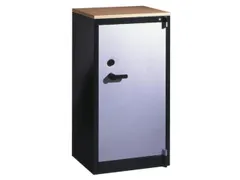 veiligheidskast voor op kantoor,HxBxD 1226x650x500mm,2niveaus,3 OH