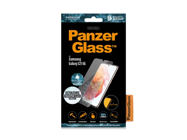 PanzerGlass Screen Protector Samsung Galaxy S21 5G, Samsung, Samsun