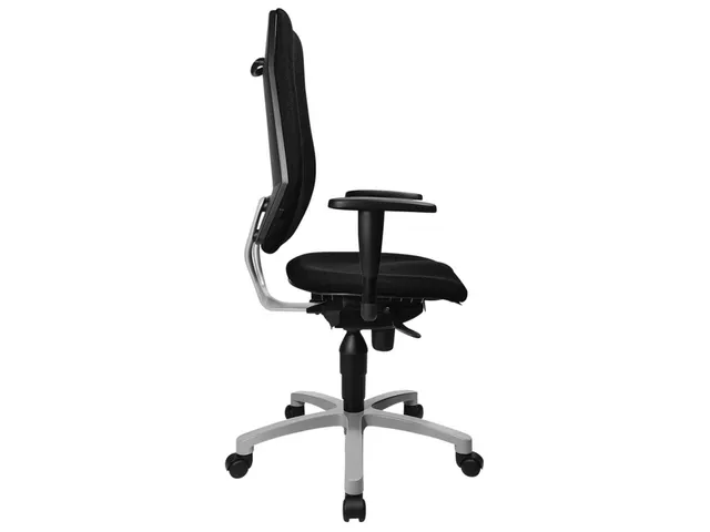 Bureaustoel Topstar Alu Star Basic zwart stof