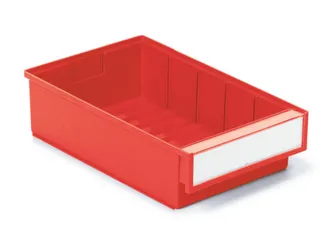 stellingbak,HxBxD 82x186x300mm,PP,rood - 1
