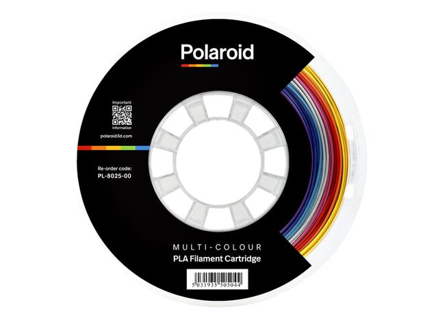 3D Filament Polaroid PLA 500gr meerkleurig | 3dprinterfilamenten.nl